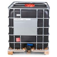 FOOD GRADE 1000 Liter BRAND NEW Black IBC Tanks on Wooden Pallets