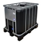 FOOD GRADE 600 Liter BRAND NEW Black IBC Tanks on Plastic Pallets