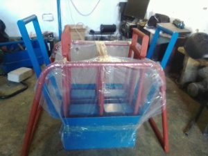 Manual 2 per drop Hollow Block Making Machine