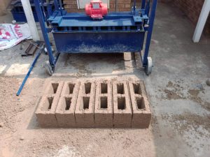 Manual 6 Per Drop Stock Brick Making Machine